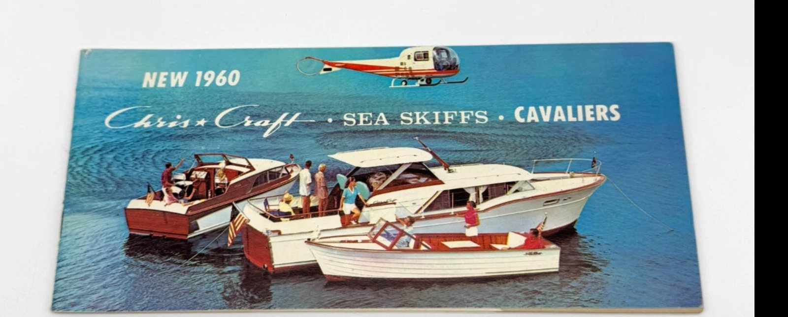 1960 Chris-Craft Sea Skiffs and Cavaliers brochure cover